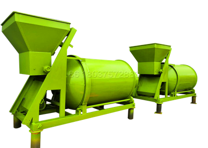 Bulk blending fertilizer making equipment