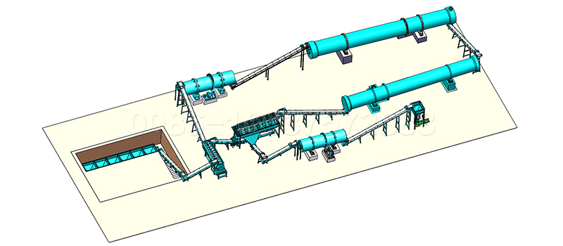 Compound fertilizer production line in SEEC heavy industry