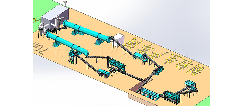 Cow Dung Fertilizer Production Line