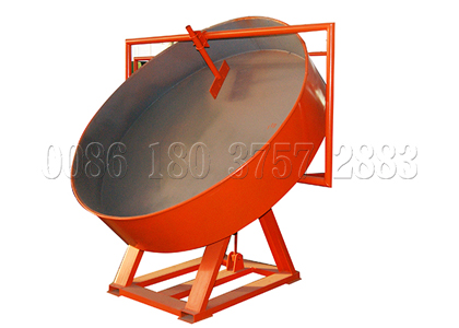 Pan chicken manure granulator